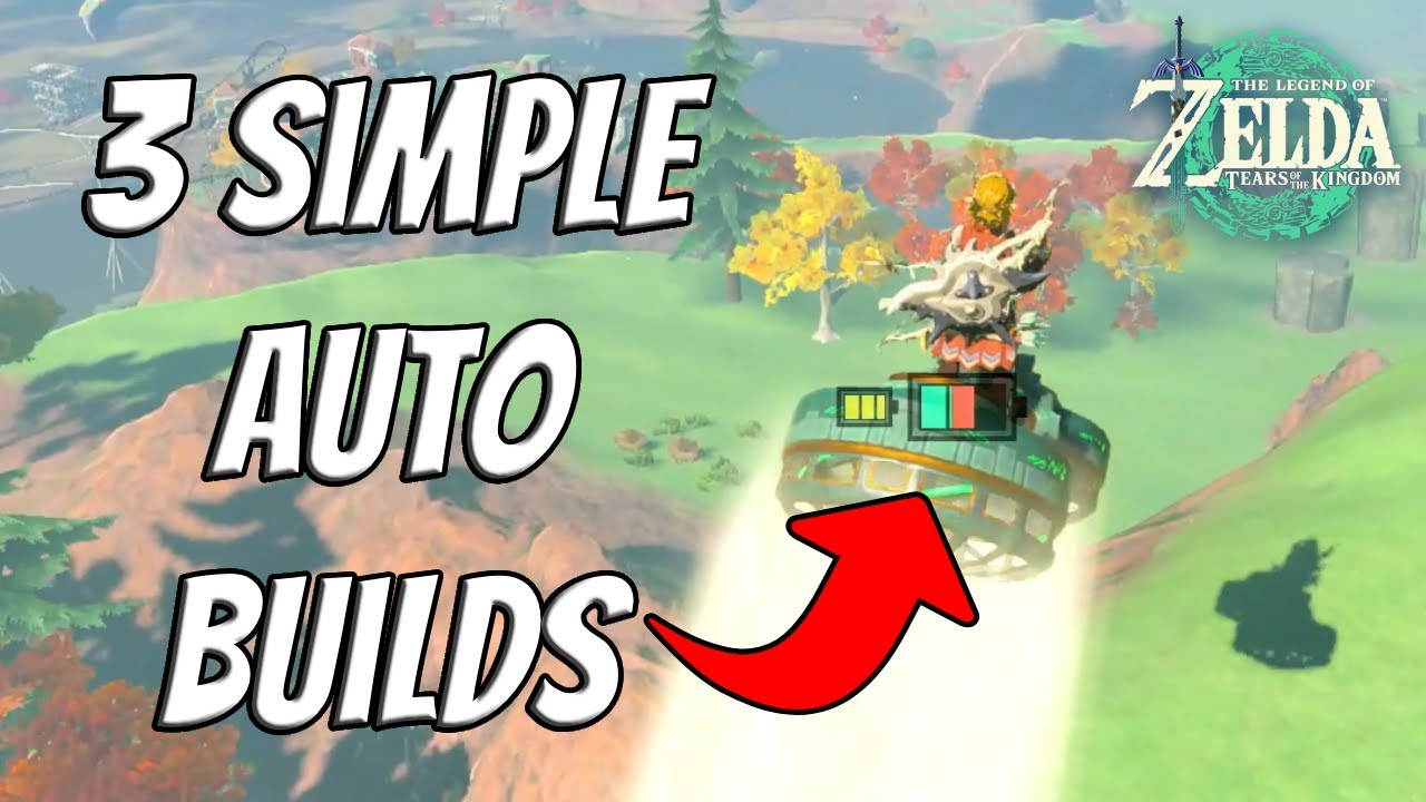 Auto 4 Build 3 Simple Auto Builds In Tears Of The Kingdom - YouTube