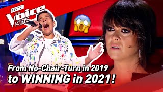 Levi Diaz LOST the Blinds in 2019 but WINS The Voice Kids Spain in 2021!  | Road To