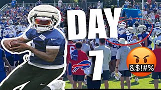 Buffalo Bills SECOND PADDED Practice *GOT HEATED* @ Training Camp DAY 7 HIGHLIGHTS: DJ Moore COOKING