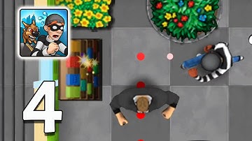 Robbery Bob Part 4 - Advanced Walkthrough | Gameplay