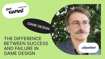 The Difference Between Success and Failure in Game Design - Vincent Frappier (LysTek)