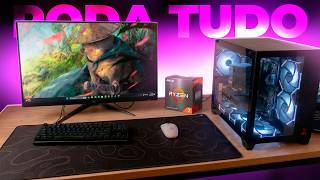 Testando Jogos no PC Gamer de 6000 Reais com Ryzen 7 5700x + RTX 5060 !!!