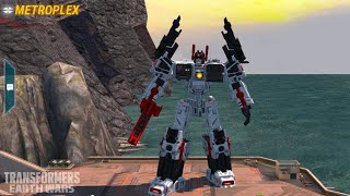 Finally Unlocked Metroplex!!! Titans On Earth Campaign Final Mission: Transformers Earth Wars screenshot 4