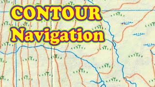 Navigate using contour lines