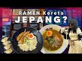 VLOG PERTAMA Mba Ninik langsung makan RAMEN di kereta JEPANG??