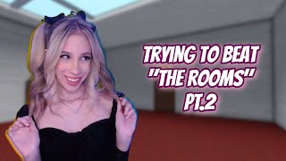 💗 TRYING TO BEAT THE ROOMS PT. 2! 💗