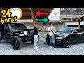 INTERCAMBIAMOS CARROS POR 24 HORAS(*CHARGER X JEEP*)//Dani Universe