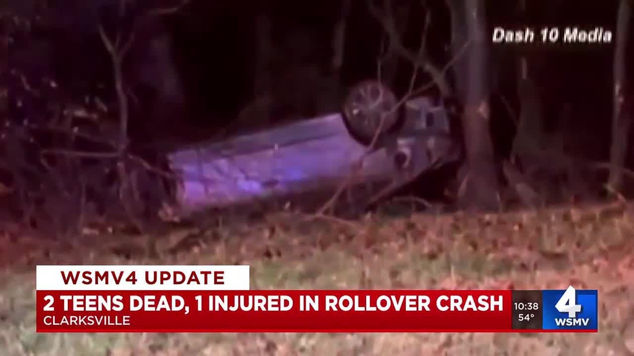 Two teens killed, another injured in Clarksville crash - YouTube