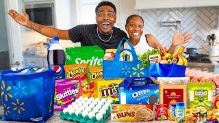 WE WENT GROCERY SHOPPING FOR OUR HOUSE!   FRIDGE & PANTRY RESTOCK