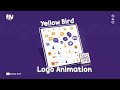 Yellow bird Logo Animation