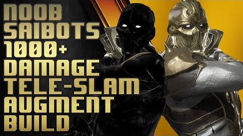 Noob Saibots 1000+  damage tele slam augment build for MK11