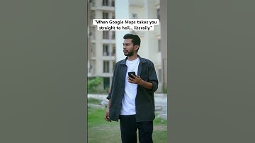 "When Google Maps takes you straight to hell... literally #funny #shorts #fun