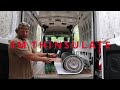 VanBuild INSULATION - 3M THINSULATE - Ford Transit Dual Sliding Door AWD #willderjessadventures