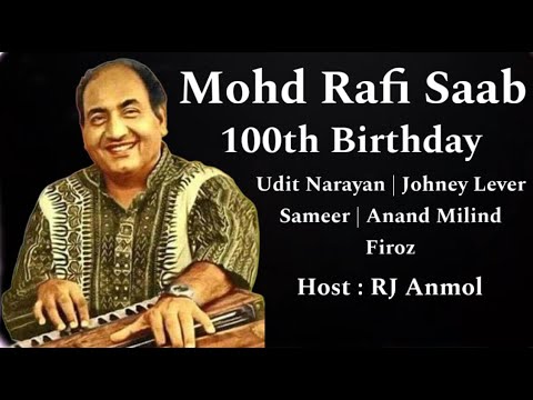Biggest Tribute to MOHD RAFI Saab on 100th Birthday
