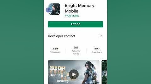 Bright memory android game free download