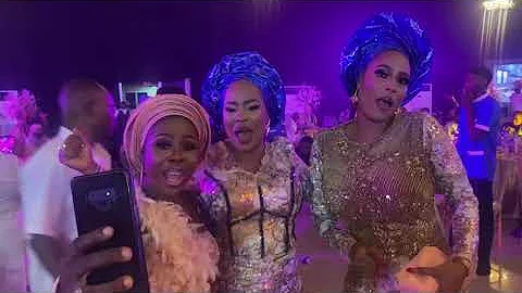 FAITHIA BALOGUN, LOLA AJIBOLA, SIKIRATU SINDODO, MIDE MARTINS AND AFEEZ OWO AT REGINA CHUKWU’S PARTY