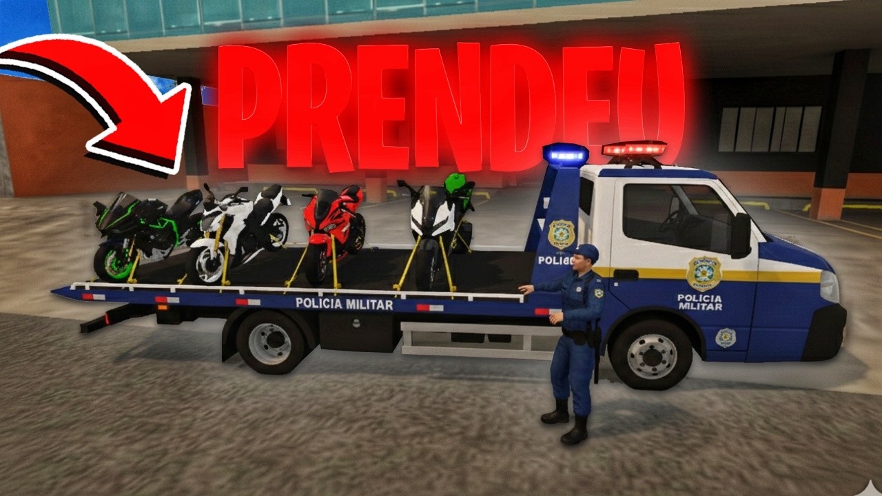 😭  A POLICIA PRENDEU TODAS AS MINHAS MOTOS NO ELITE ALTO BRASIL