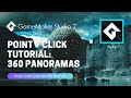 Point and Click Game Make Studio 2 Tutorial: 360 Panoramas