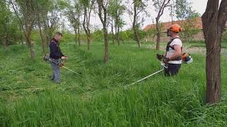 Stihl fs 560 c-em & Husqvarna 135 r