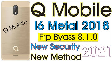 QMobile i6 Metal 2018 FRP Bypass Android 8.1.0 without PC 2021 | Google Lock Bypass