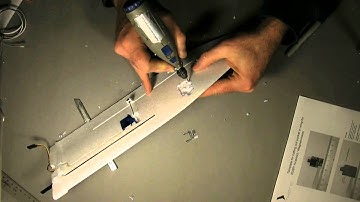 uThere Ruby install in Merlin: airspeed/magnetometer sensor in wing [fast forward version]