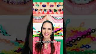 Don't use this color of rubber band on your braces.