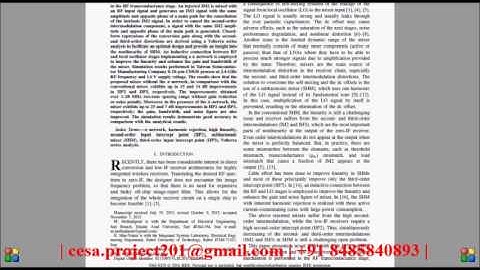 Design and Analysis of a Highly Efficient Linearized CMOS Subharmonic Mixer for Zero and Low IF Appl