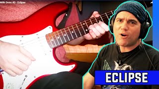 Guitar Solo - The Dooo - Eclipse Reaction // Music Teacher, eh Vocal Coach Reacts to SHRED