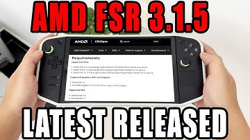 LEGION GO: AMD FSR 3.1.5 LATEST RELEASED – How to Upgrade!