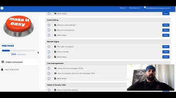 Easy Button REI - Simple CRM - How to Use Section
