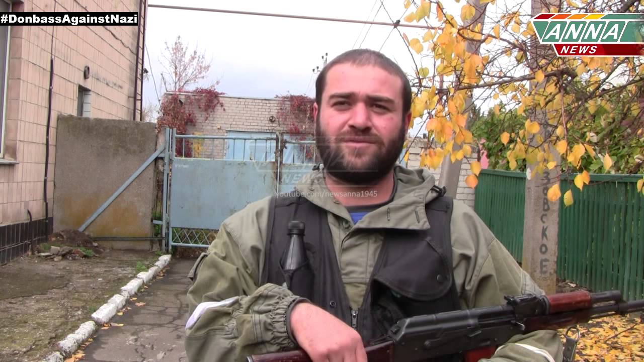 Интервью с ополченцем Маратом из Осетии. 18.10.2014 ДНР. Донецк.