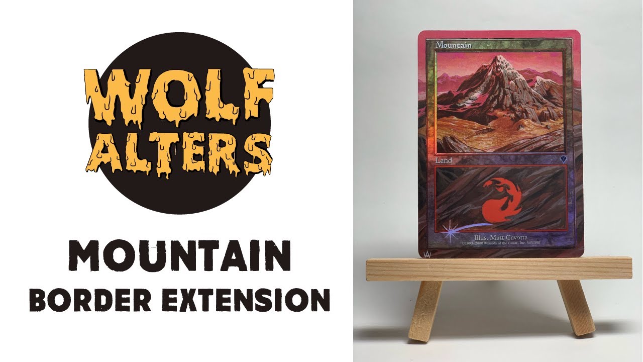 Mountain | Magic the Gathering Alter
