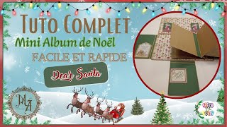 Tutoriel mini-album En attendant Noël
