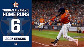 YORDAN ALVAREZ HOME RUNS: 2025