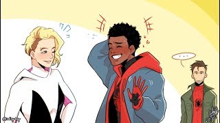 Spiderman Into The Spiderverse Comic Dub Compilation