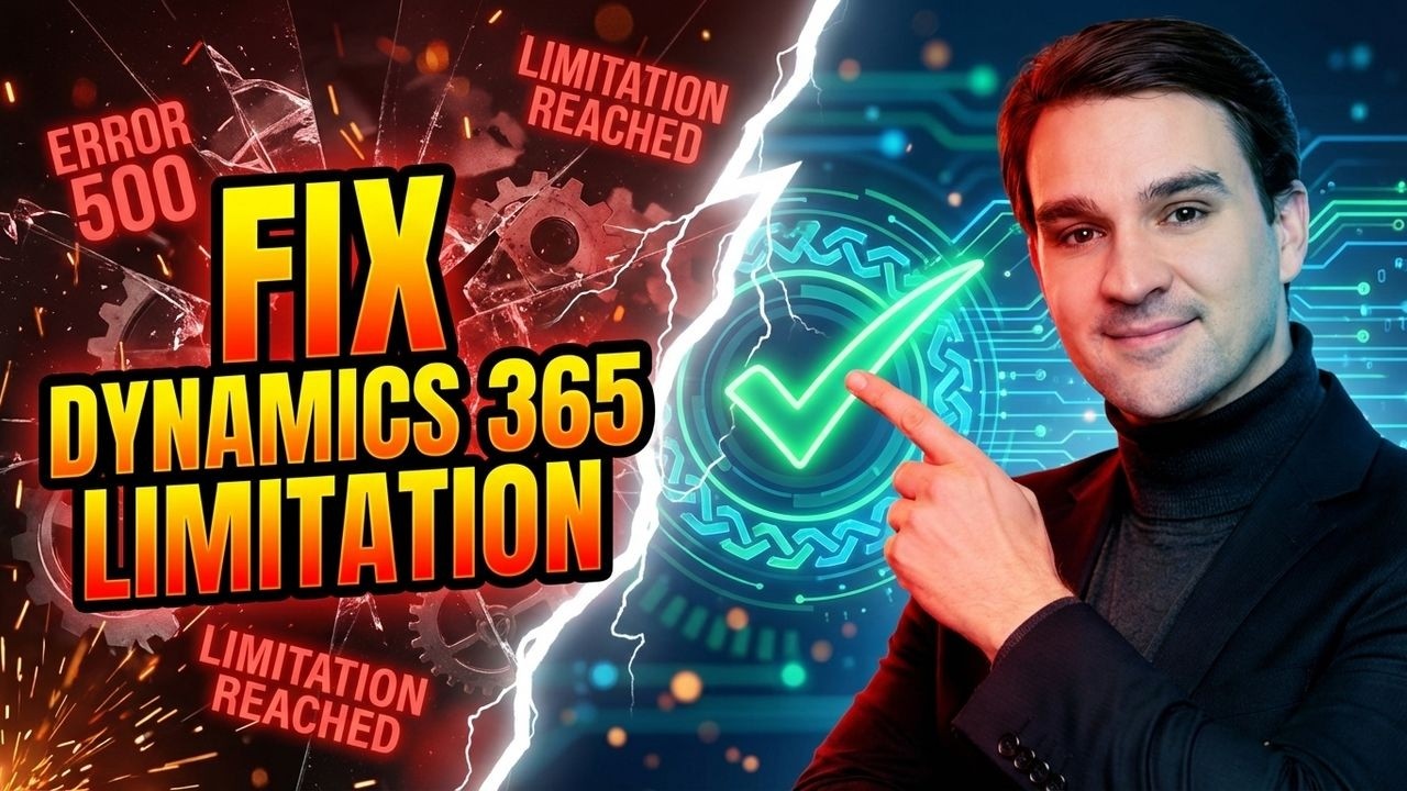 Fix Power Automate's Biggest Dynamics 365 Limitation! Fix Power Automate's Biggest Dynamics 365 Limitation!
