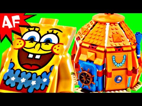 Lego Spongebob UNDERSEA PARTY Set 3818 Animated Building Review