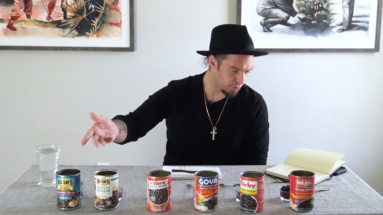 Blind Tasting: a Cuban-American chef ranks canned black beans (Goya, Iberia, Bush's, Kirby, El Ebro)