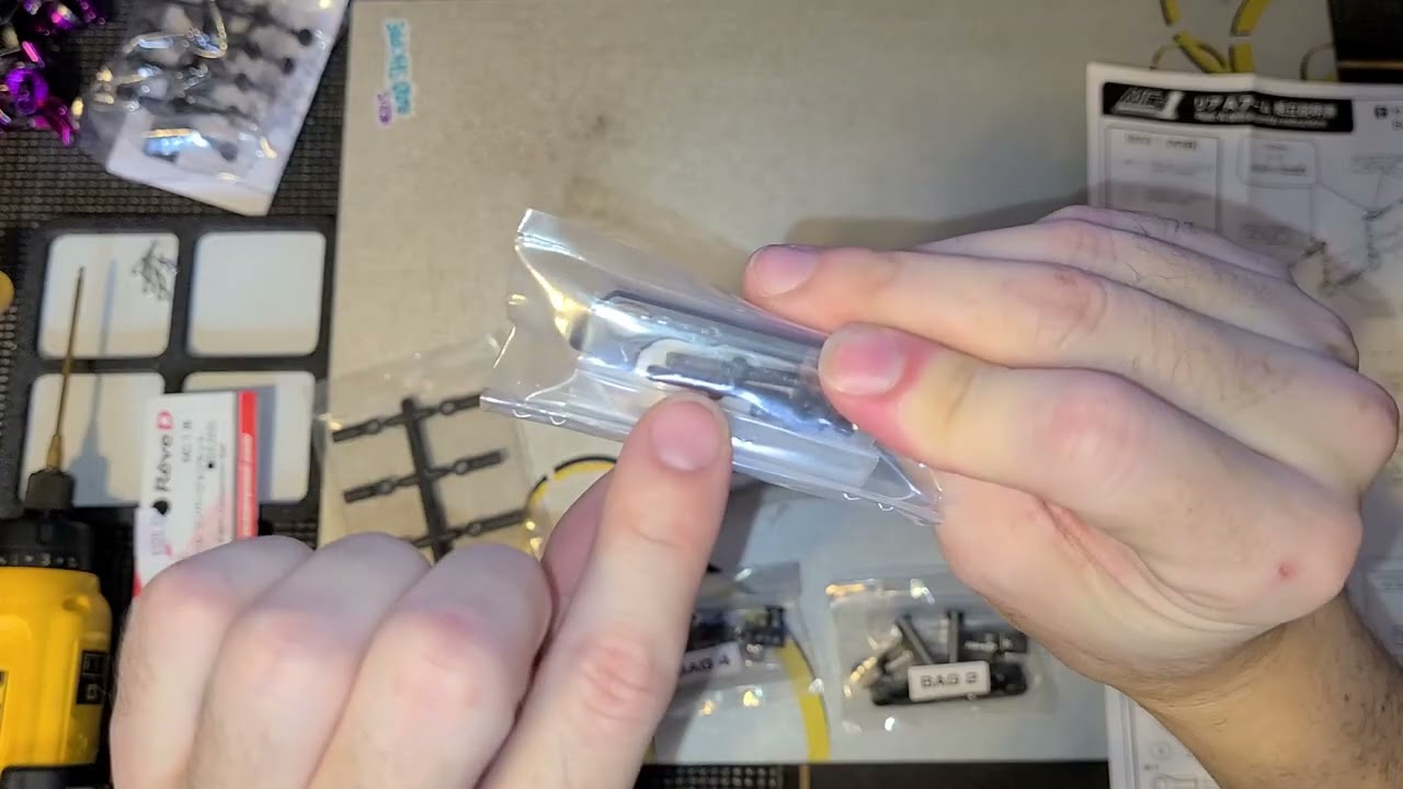 Reve-D Rear A-Arm Conversion For MC-1 Unbox and Install - YouTube