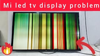 🛑Mi  Led tv display problem | ✔️mi 43 inch LED TV vertical line problem|| mi led tv horizontal line 