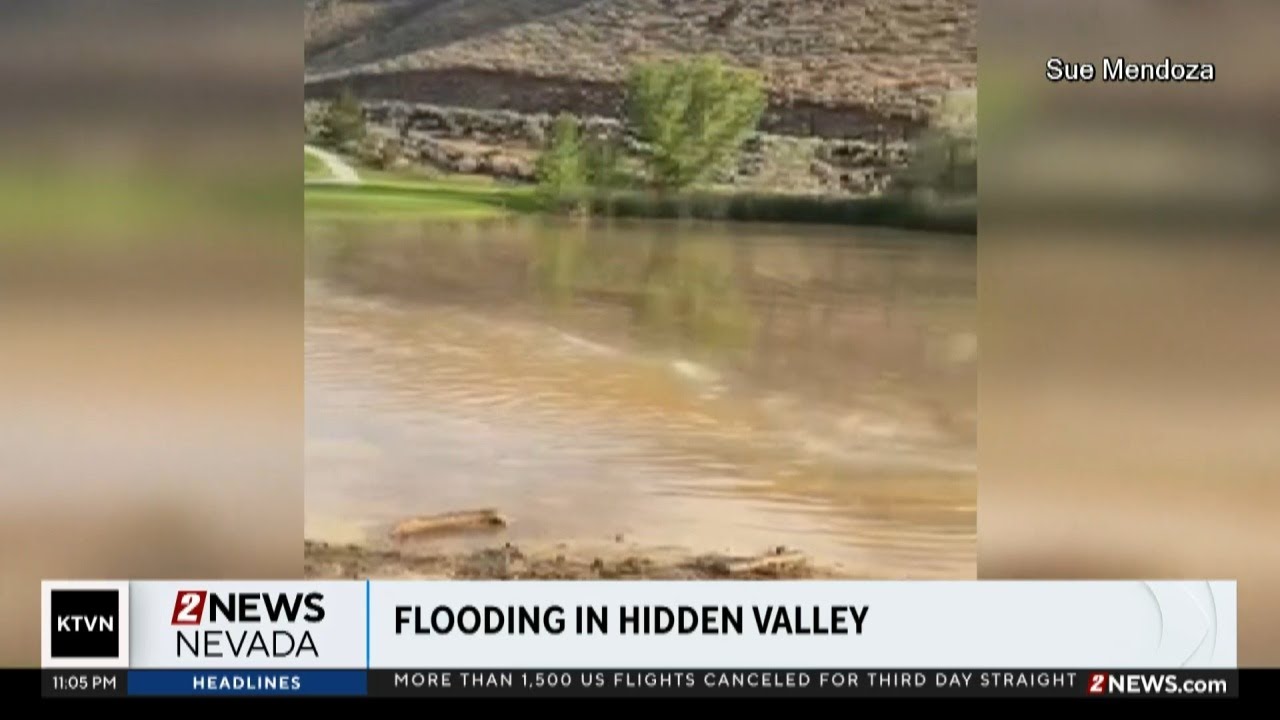 Flash Flooding in Hidden Valley - YouTube