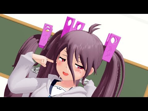 【MMDバトガ】天才ロック 粒咲あんこ