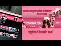 Christmas youtube banner in canva  mini rant 