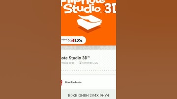 My nintendo codes for 3DS #Shorts