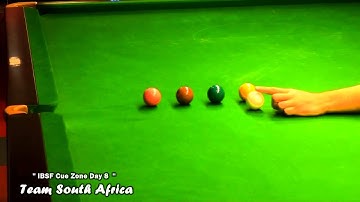 IBSF Latvia Cue Zone Day 8 - Team South Africa
