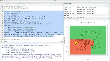 decision tree classification in R video 111 machine learning