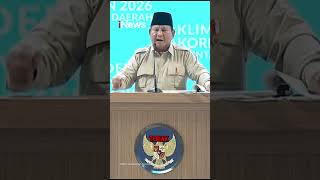 Prabowo: Saya Buktikan Ciptakan 1 Juta Lapangan Kerja Hanya dari MBG