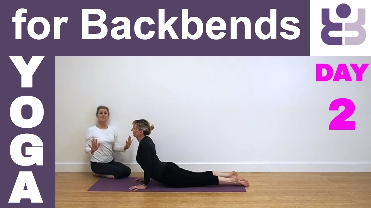 Baby Backbends. Backbends series, Day 2. Iyengar Yoga for Beginners ...
