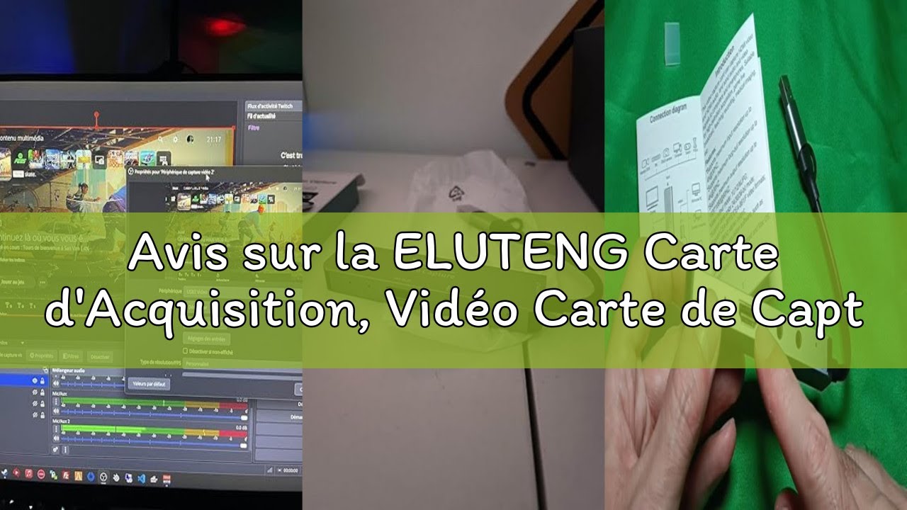 Carte De Capture Vidéo 4K HDMI Vers USB/USB-C 1080P - Streaming Et Enregistrement