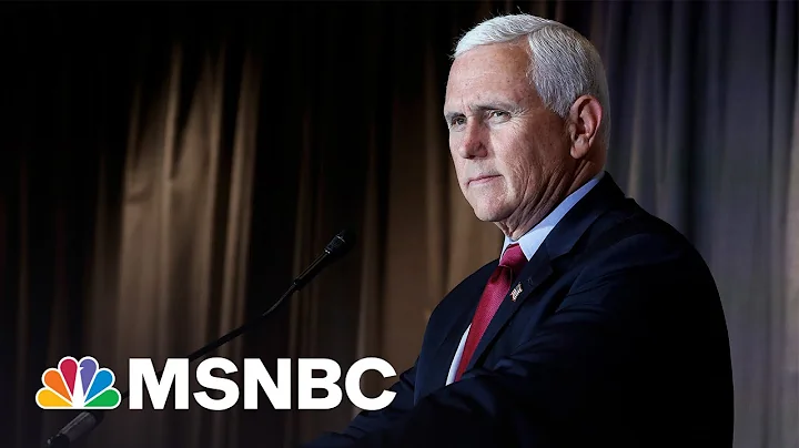 Pence reaffirms stance against Trump's words on Jan. 6 as indictment looms